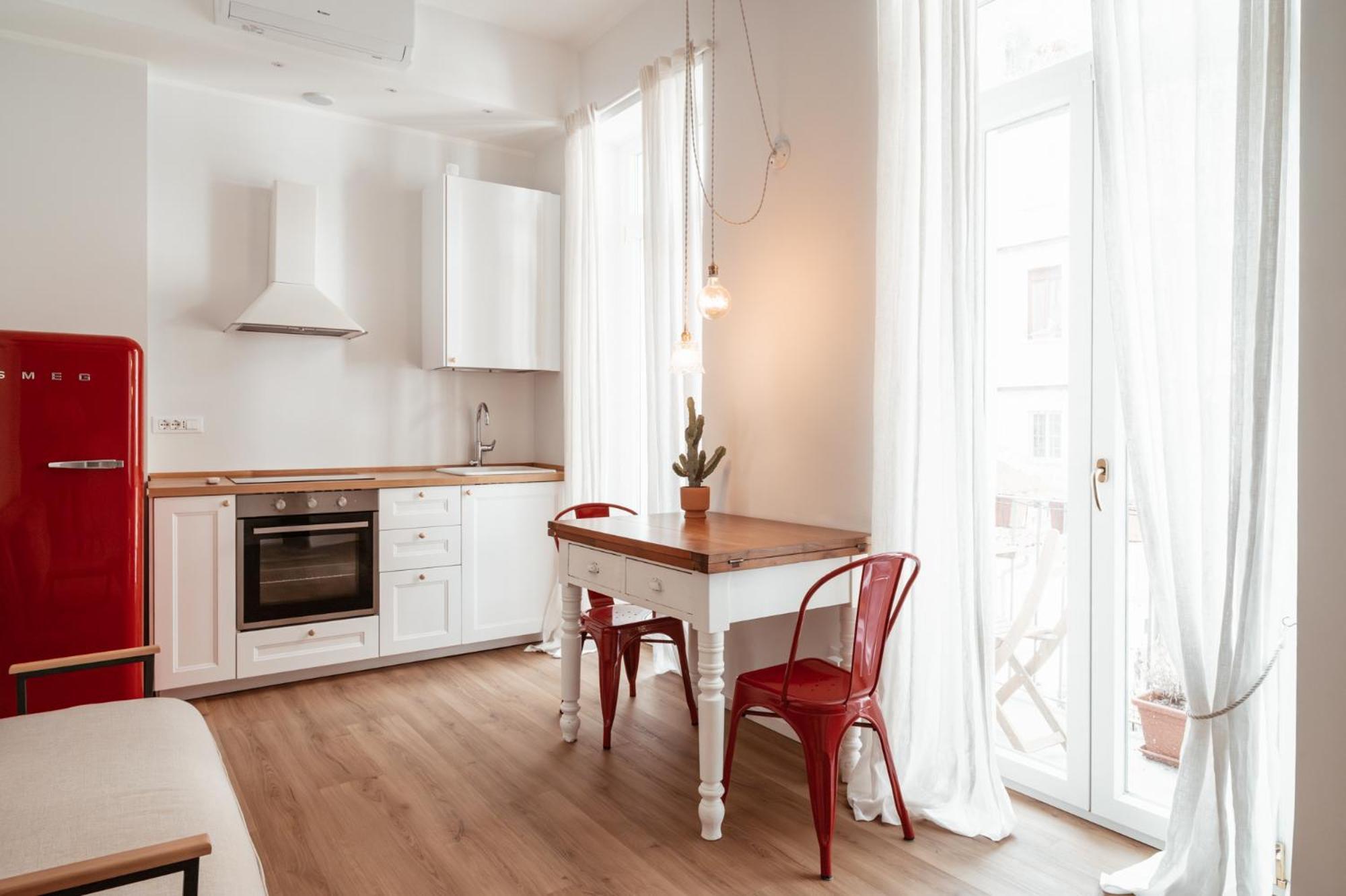 Mercanti Modern Flat - Balcony - Torino Centro Buitenkant foto